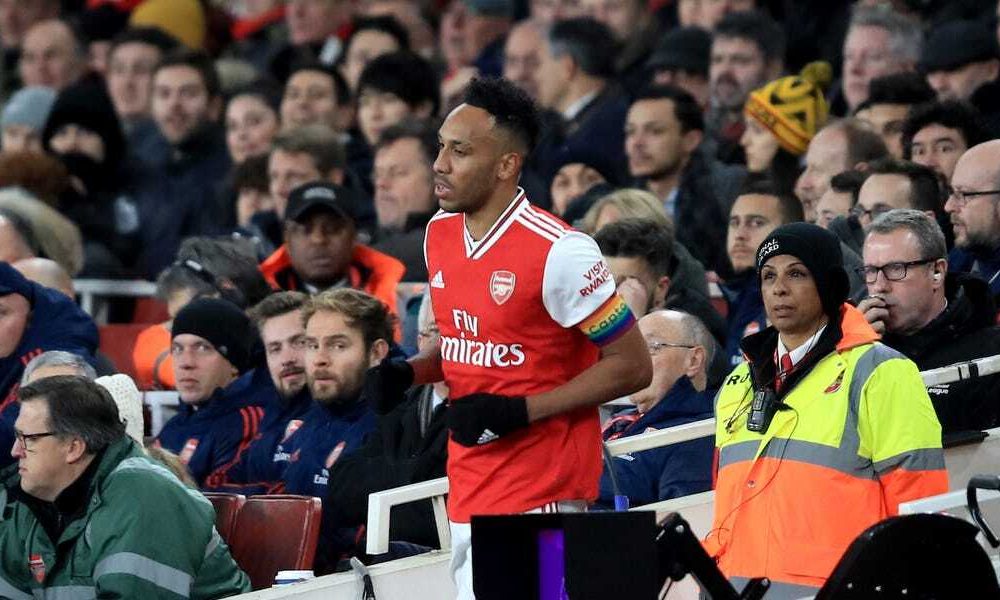 Arsenal received a deadline to make a decision on Aubameyang’s future
