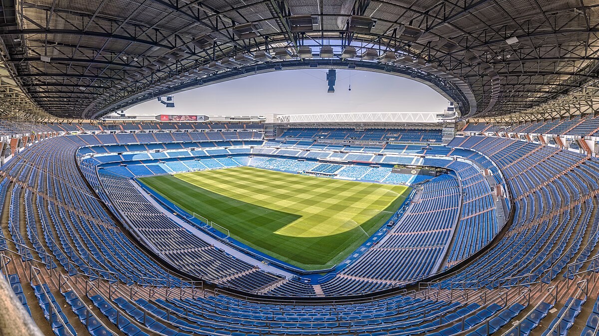 The most seating capacity football stadiums in La Liga  